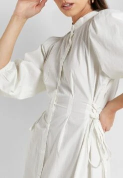 Vero Moda Balloon Sleeve Button Detail Dress -Silk Bloom Dresses Store 3 zoom desktop 154