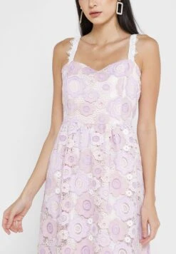 Printed Strappy Ruffle Detail Dress -Silk Bloom Dresses Store 3 zoom desktop 1545