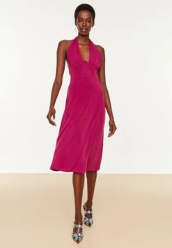 Trendyol Halter Neck Knitted Dress 6 Trendyol Halter Neck Knitted Dress -Silk Bloom Dresses Store 3 zoom desktop 1567
