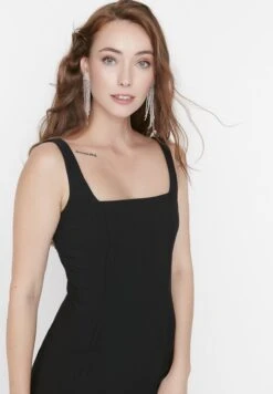 Trendyol Fringe High Low Hem Dress -Silk Bloom Dresses Store 3 zoom desktop 1576