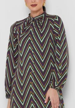 Printed Shirt Dress -Silk Bloom Dresses Store 3 zoom desktop 1578