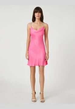 Koton Cowl Neck Strappy Satin Mini Partydress 8 Koton Cowl Neck Strappy Satin Mini Partydress -Silk Bloom Dresses Store 3 zoom desktop 1594