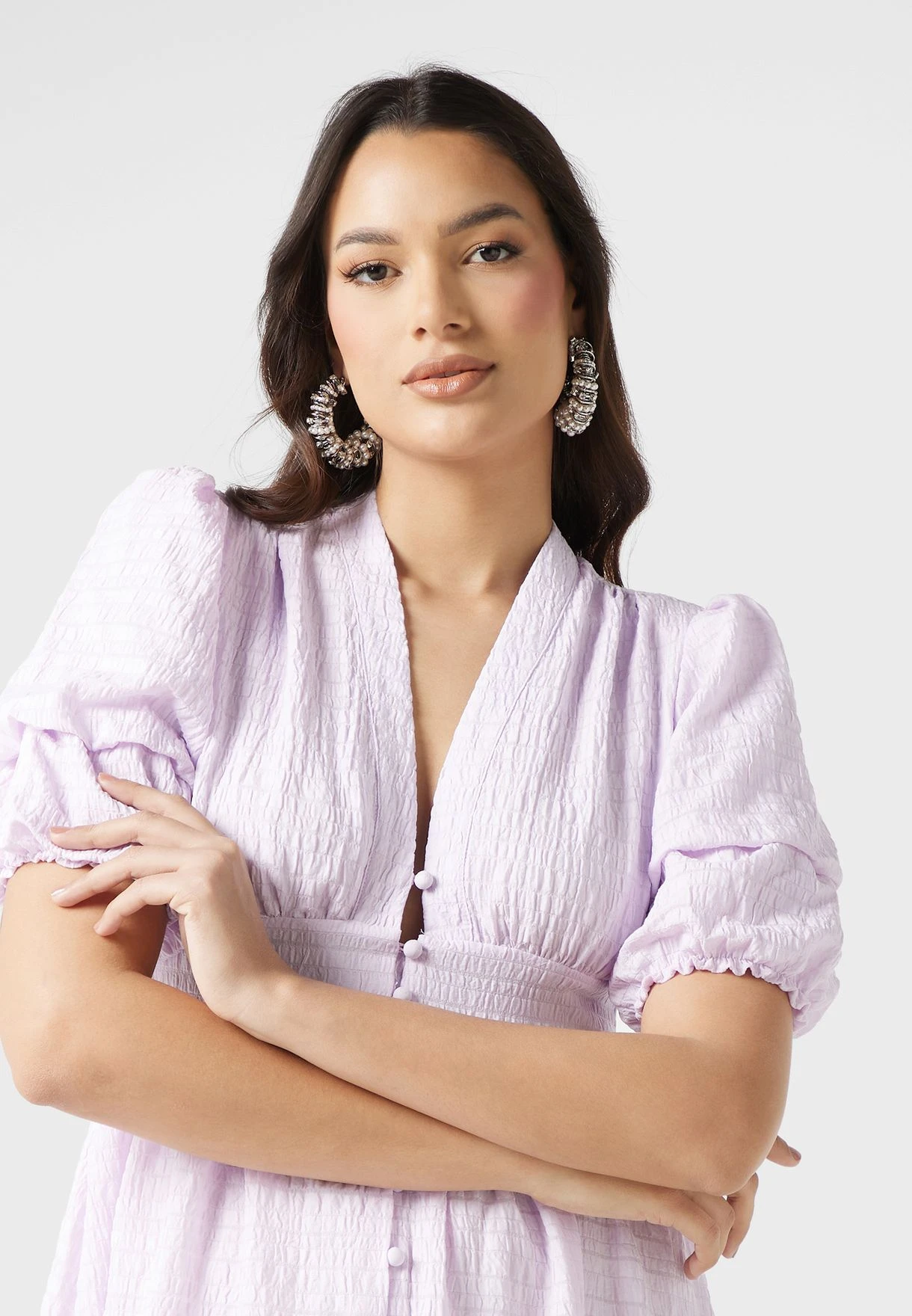 ELLA Ruffle Trim Dress 3 ELLA Ruffle Trim Dress - Image 3