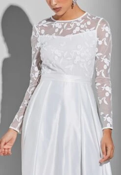 Coast Embroidered Sheer Yoke Dress 6 Coast Embroidered Sheer Yoke Dress -Silk Bloom Dresses Store 3 zoom desktop 1614