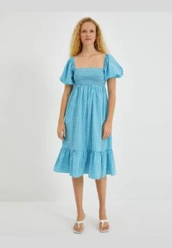 Koton Gimped Detail Midi Dress -Silk Bloom Dresses Store 3 zoom desktop 1616