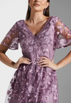 Broidered Lace Detail Dress -Silk Bloom Dresses Store 3 zoom desktop 1617