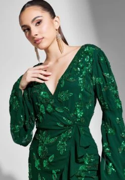 Embellished Ruffle Hem Dress 6 Embellished Ruffle Hem Dress -Silk Bloom Dresses Store 3 zoom desktop 1629