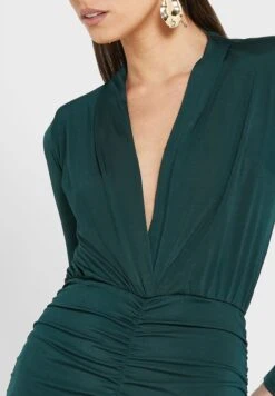 Ruched Bodycon Dress -Silk Bloom Dresses Store 3 zoom desktop 1634