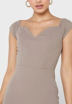 Sweetheart Neck Ruffle Hem Dress -Silk Bloom Dresses Store 3 zoom desktop 1654