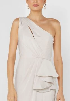 Little Mistress Front Split One Shoulder Bodycon Dress -Silk Bloom Dresses Store 3 zoom desktop 1660