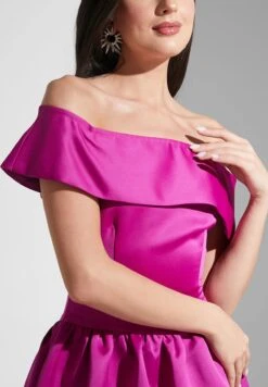 Bardot Tiered Dress -Silk Bloom Dresses Store 3 zoom desktop 1673