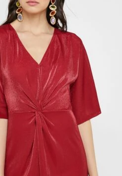 Koton Front Twisted Split Dress -Silk Bloom Dresses Store 3 zoom desktop 1677