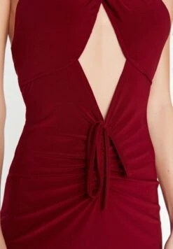 Trendyol Halter Neck Tie Detail Dress -Silk Bloom Dresses Store 3 zoom desktop 1687
