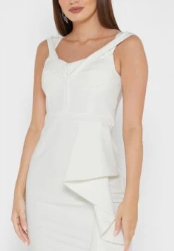 Bardot Ruffle Detail Dress -Silk Bloom Dresses Store 3 zoom desktop 1690