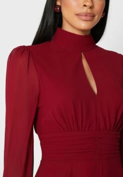 TFNC High Neck Cut Out Dress 6 TFNC High Neck Cut Out Dress -Silk Bloom Dresses Store 3 zoom desktop 170