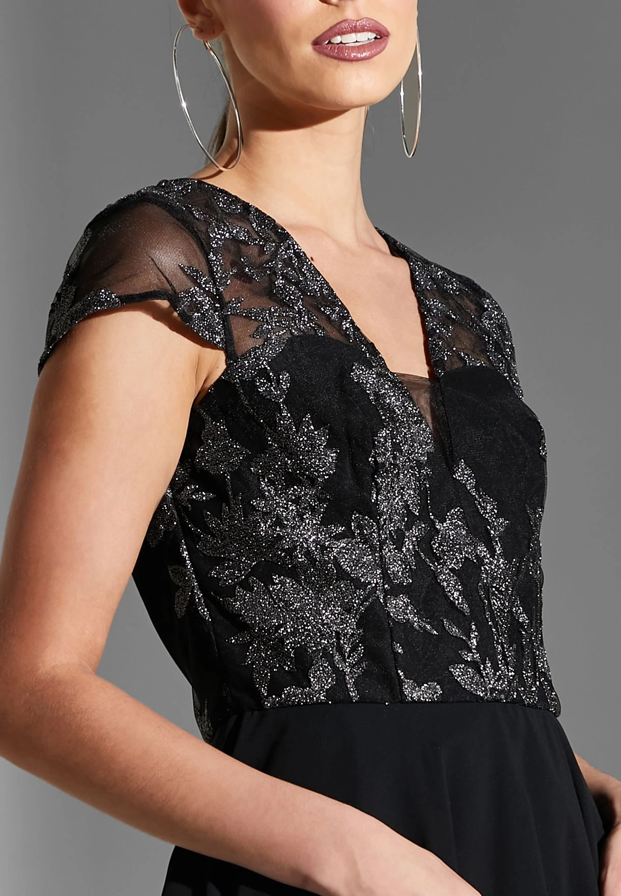 Embroidered Cap Sleeve Dress 3 Embroidered Cap Sleeve Dress - Image 3