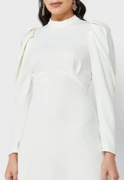 High Neck Puff Sleeve Dress 6 High Neck Puff Sleeve Dress -Silk Bloom Dresses Store 3 zoom desktop 1709