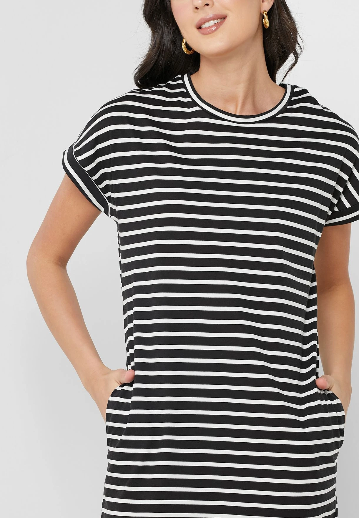 New Look Striped Knitted Dress 3 New Look Striped Knitted Dress - Image 3