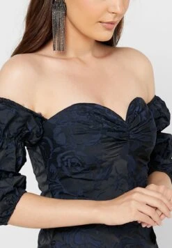 Bardot Puff Sleeve Sweetheart Neck Dress 6 Bardot Puff Sleeve Sweetheart Neck Dress -Silk Bloom Dresses Store 3 zoom desktop 1719