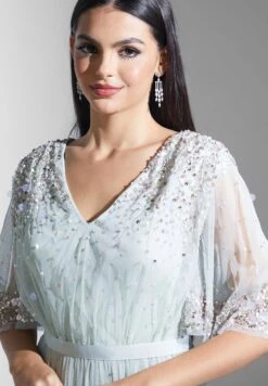 Sequin Detail Ruffle Dress 6 Sequin Detail Ruffle Dress -Silk Bloom Dresses Store 3 zoom desktop 1730