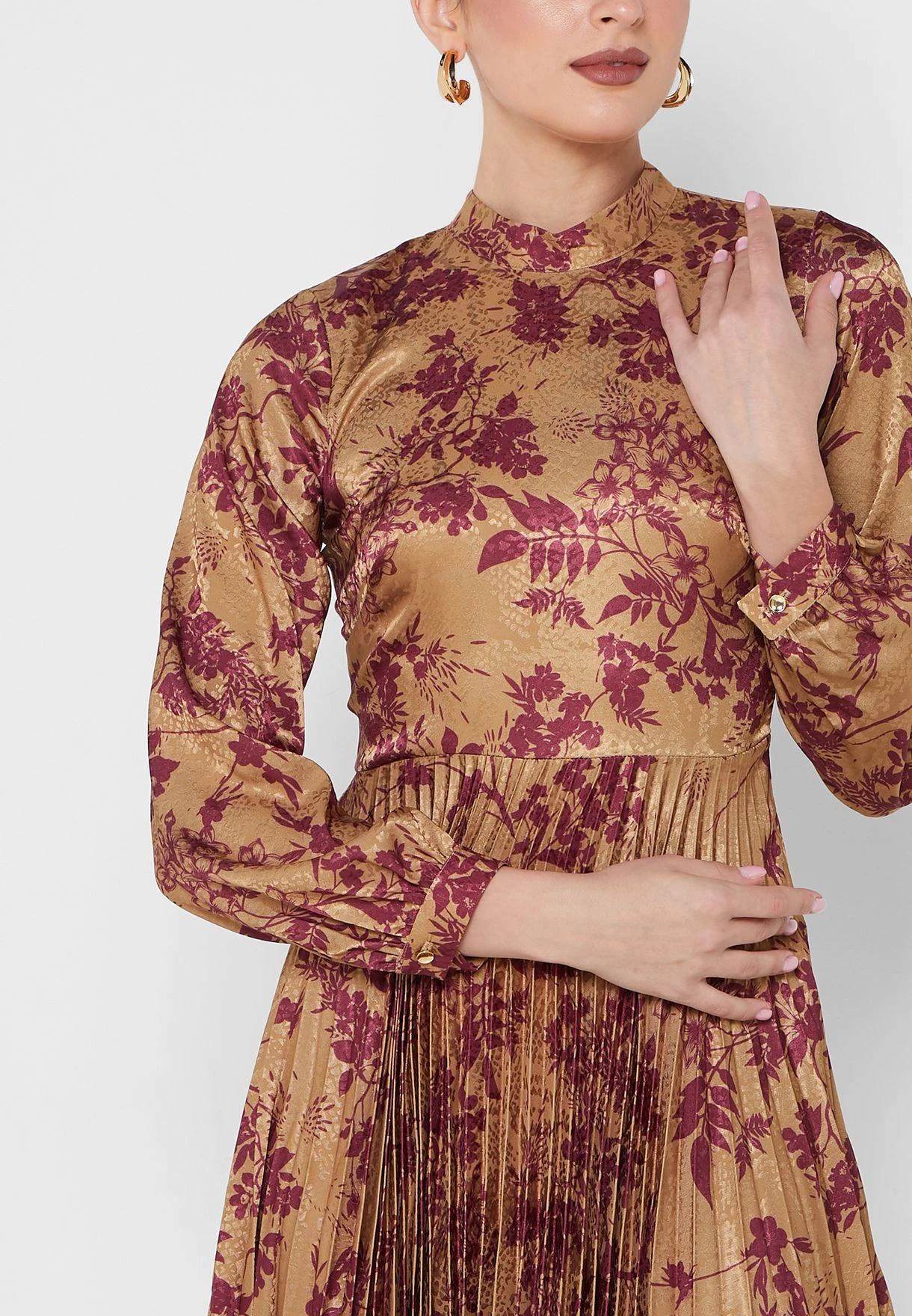 Open Back Plisse Dress 3 Open Back Plisse Dress - Image 3