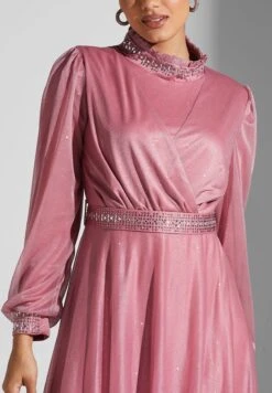 Shimmer A-Line Dress -Silk Bloom Dresses Store 3 zoom desktop 1763