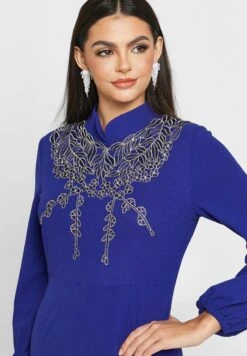 Embroidered Detail Dress -Silk Bloom Dresses Store 3 zoom desktop 1769