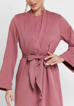 Cinched Waist Detail Dress With Jacket -Silk Bloom Dresses Store 3 zoom desktop 1782