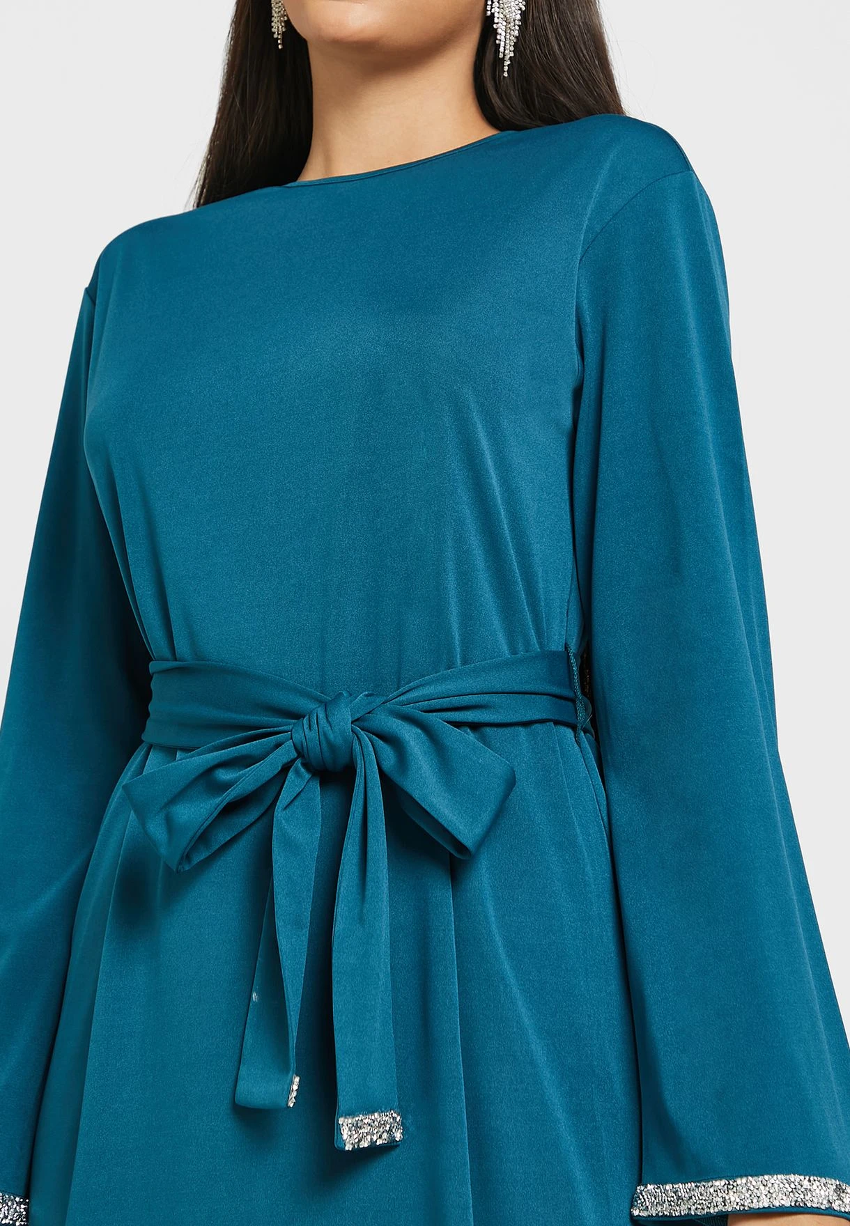 Belted Relaxed Dress 3 Belted Relaxed Dress - Image 3