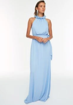 Trendyol Halter Neck Ruffle Detail Dress 7 Trendyol Halter Neck Ruffle Detail Dress -Silk Bloom Dresses Store 3 zoom desktop 1811