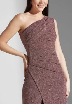 One Shoulder Shimmer Dress -Silk Bloom Dresses Store 3 zoom desktop 1815