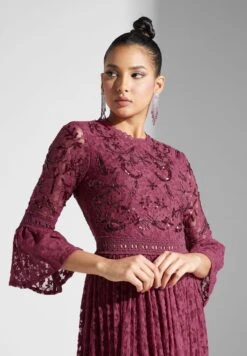 Sequin Ruffle Detail Dress -Silk Bloom Dresses Store 3 zoom desktop 1829
