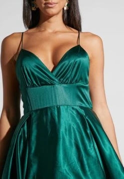 Sweetheart Neck Ruffle Dress -Silk Bloom Dresses Store 3 zoom desktop 1830