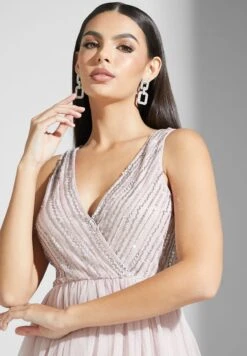 Embellished Fit And Flare Dress -Silk Bloom Dresses Store 3 zoom desktop 1857