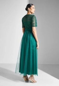 Round Neck Tule Dress -Silk Bloom Dresses Store 3 zoom desktop 1876