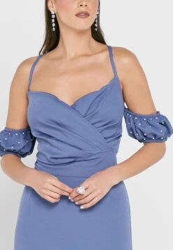 Off Shoulder Detail Gown 6 Off Shoulder Detail Gown -Silk Bloom Dresses Store 3 zoom desktop 1878