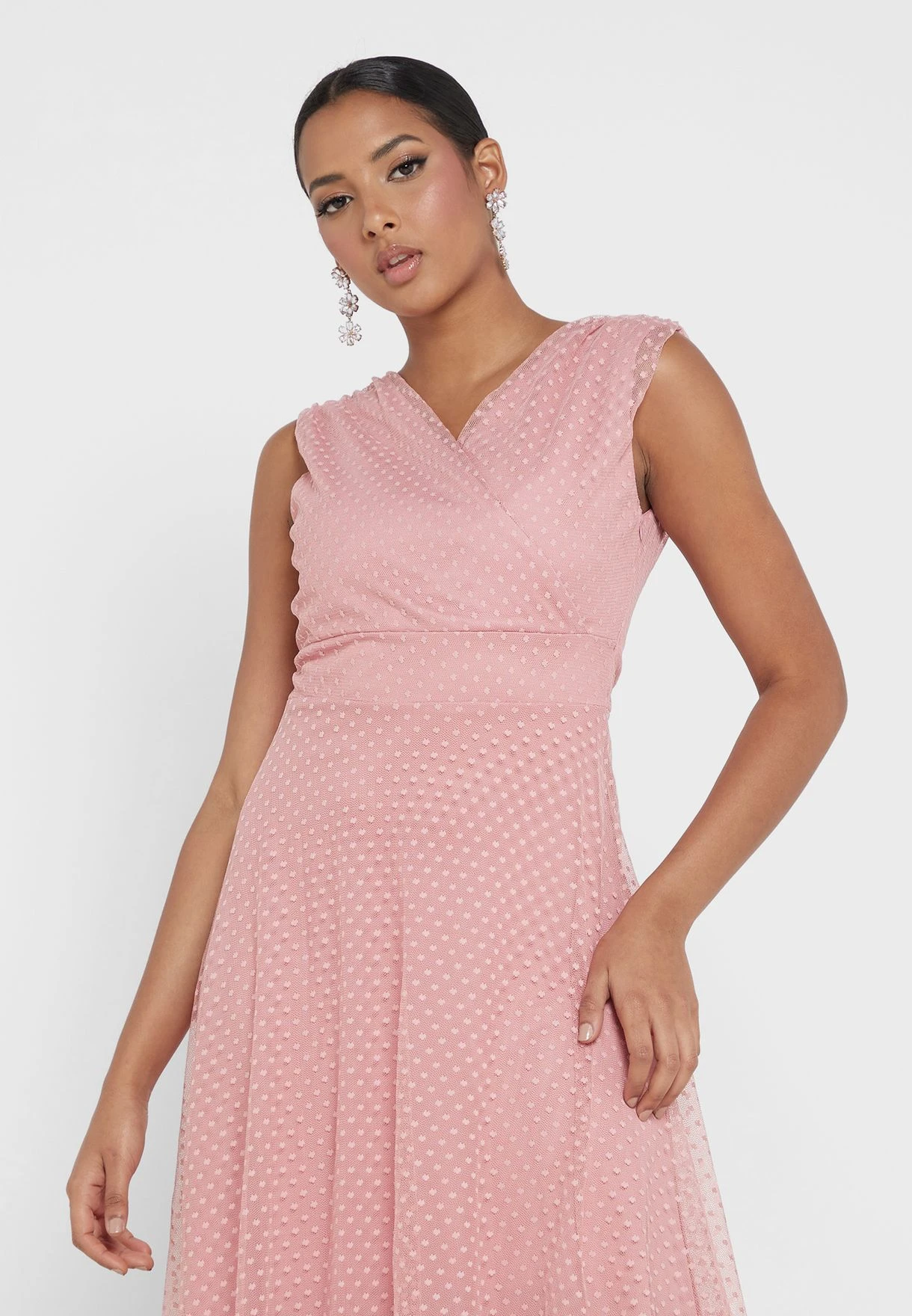 Off Shoulder Tulle Dress 3 Off Shoulder Tulle Dress - Image 3