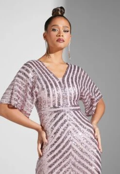 Mermaid Shape Shimmer Dress -Silk Bloom Dresses Store 3 zoom desktop 1904