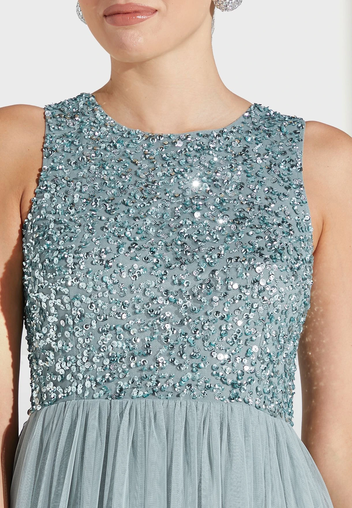 Embellished Bodice Maxi Dress 3 Embellished Bodice Maxi Dress - Image 3