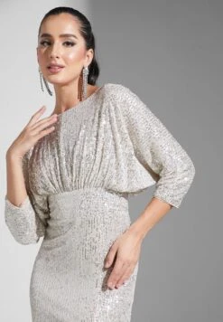 Shimmer Dress With Slit 7 Shimmer Dress With Slit -Silk Bloom Dresses Store 3 zoom desktop 1916