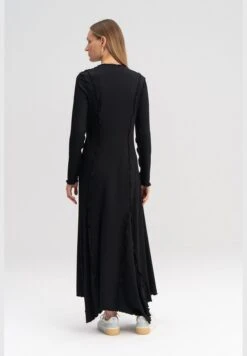 SEAM DETAILED KNIT DRESS -Silk Bloom Dresses Store 3 zoom desktop 1924