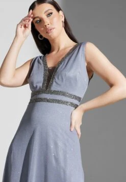 A-Line Shimmer Dress -Silk Bloom Dresses Store 3 zoom desktop 1926