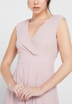 Surplice Pleat Detail Dress -Silk Bloom Dresses Store 3 zoom desktop 1939