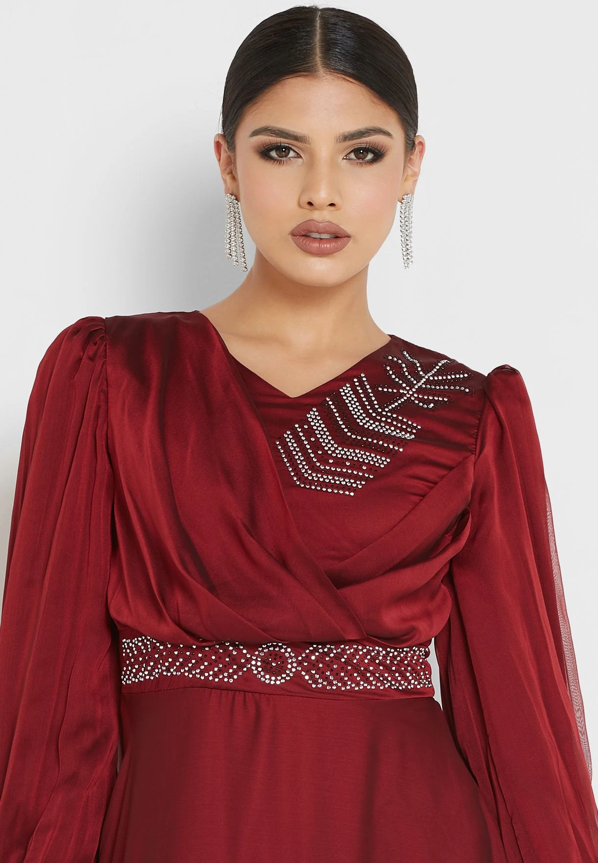 Embellished Trim Dress 3 Embellished Trim Dress - Image 3