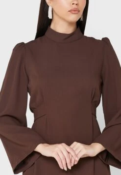 Puff Sleeve Shift Dress 6 Puff Sleeve Shift Dress -Silk Bloom Dresses Store 3 zoom desktop 1991