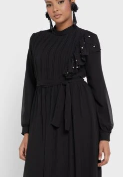 Frill Trim Detail Dress -Silk Bloom Dresses Store 3 zoom desktop 1995