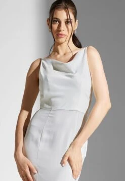 Strappy Cowl Neck Bridal Dress -Silk Bloom Dresses Store 3 zoom desktop 2004