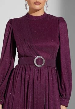 Shimmer Belted Dress 6 Shimmer Belted Dress -Silk Bloom Dresses Store 3 zoom desktop 2005