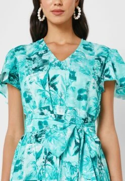 Printed Ruffle Sleeve Dress 6 Printed Ruffle Sleeve Dress -Silk Bloom Dresses Store 3 zoom desktop 2009