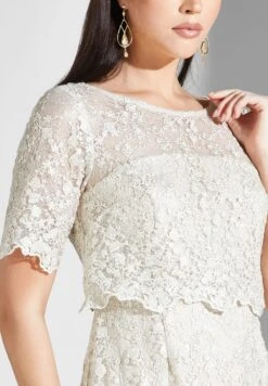 Adrianna Papell Sequin Detail Tiered Dress -Silk Bloom Dresses Store 3 zoom desktop 2023